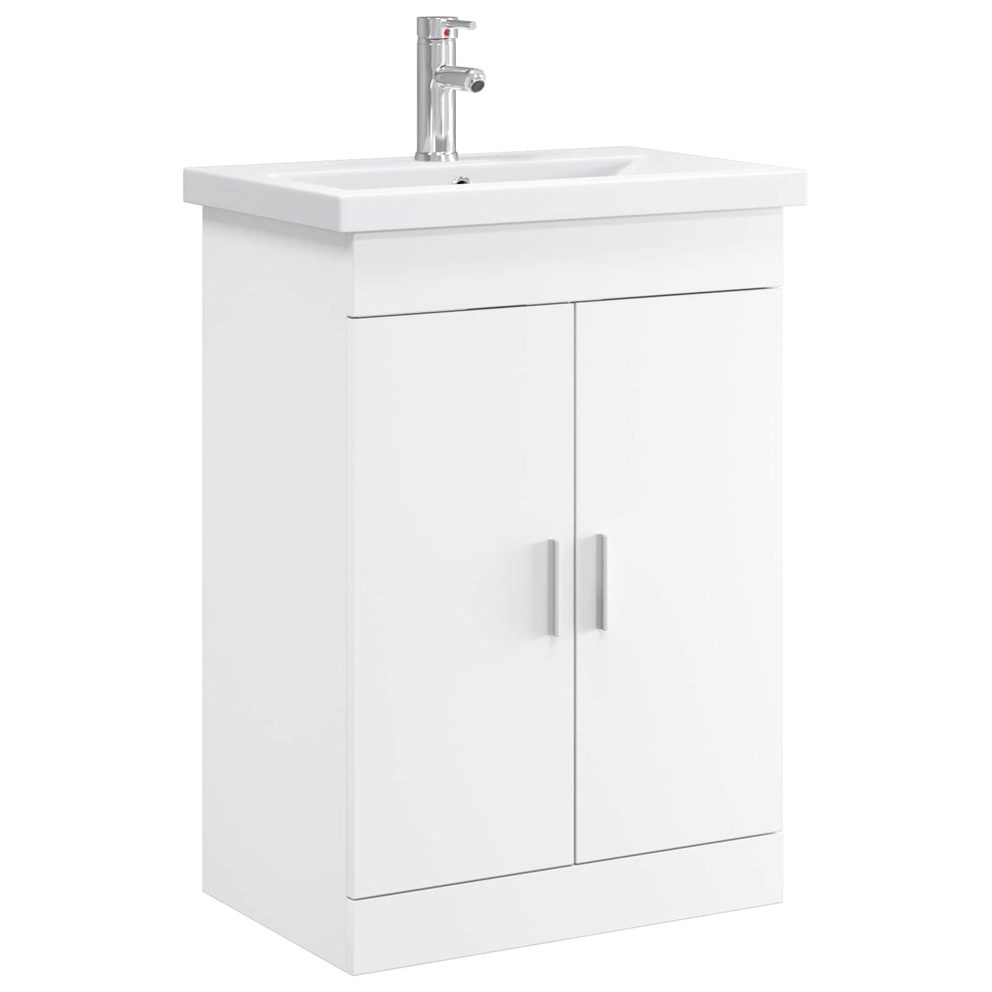 Badkamermeubelset Wit 61 x 40 x 84,5 cm Bewerkt hout