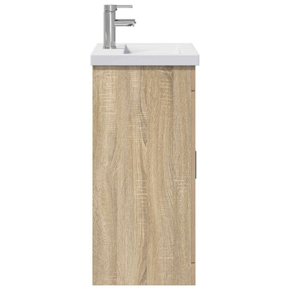 Badkamermeubelset Sonoma Eiken 61 x 40 x 84,5 cm Bewerkt hout