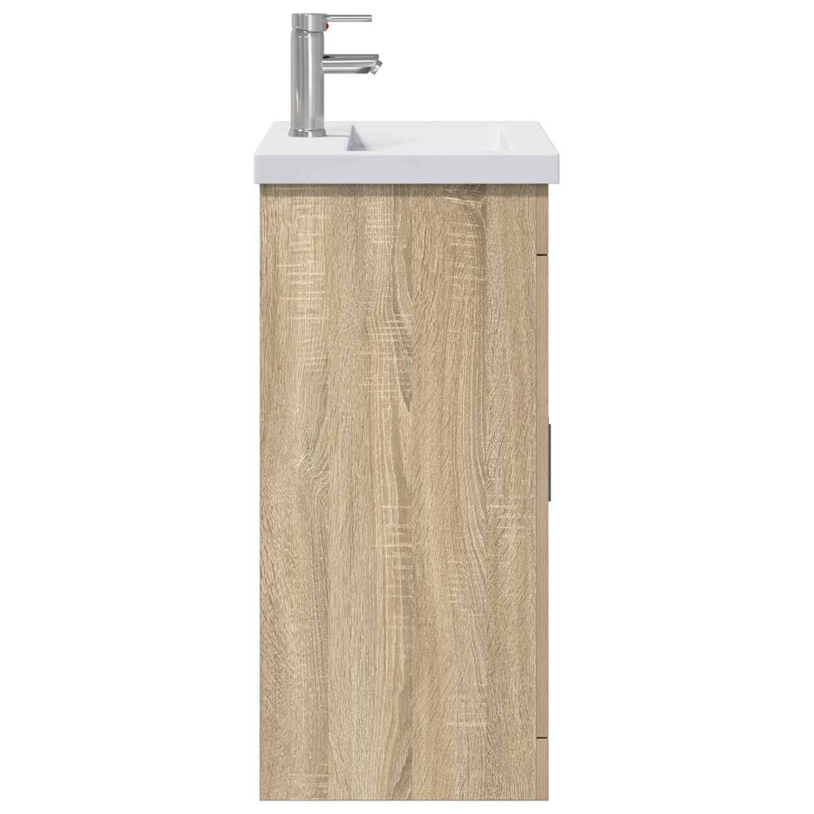 Badkamermeubelset Sonoma Eiken 61 x 40 x 84,5 cm Bewerkt hout