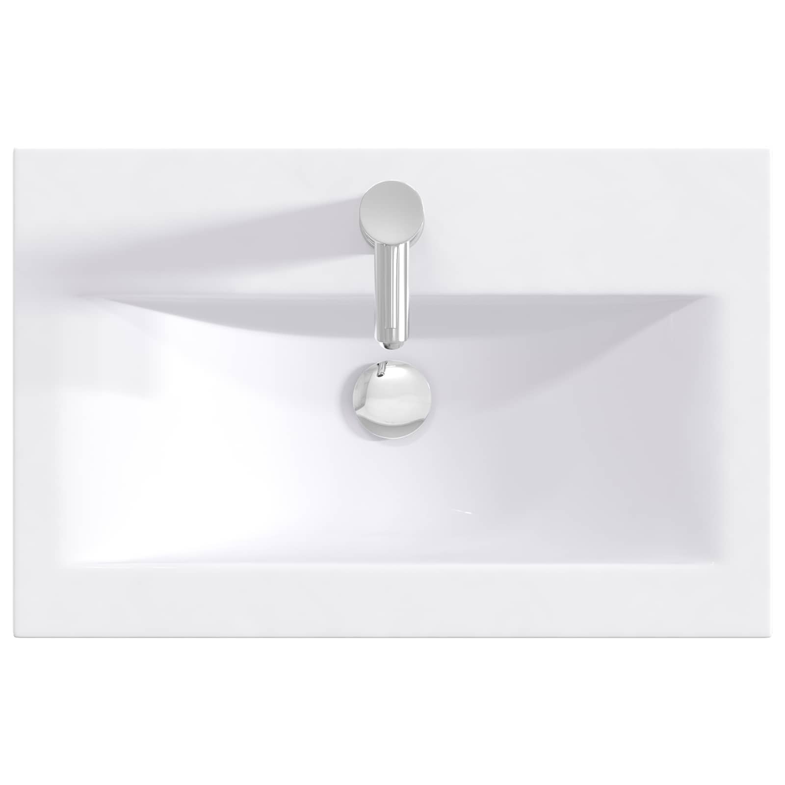 Badkamermeubelset Sonoma Eiken 61 x 40 x 84,5 cm Bewerkt hout