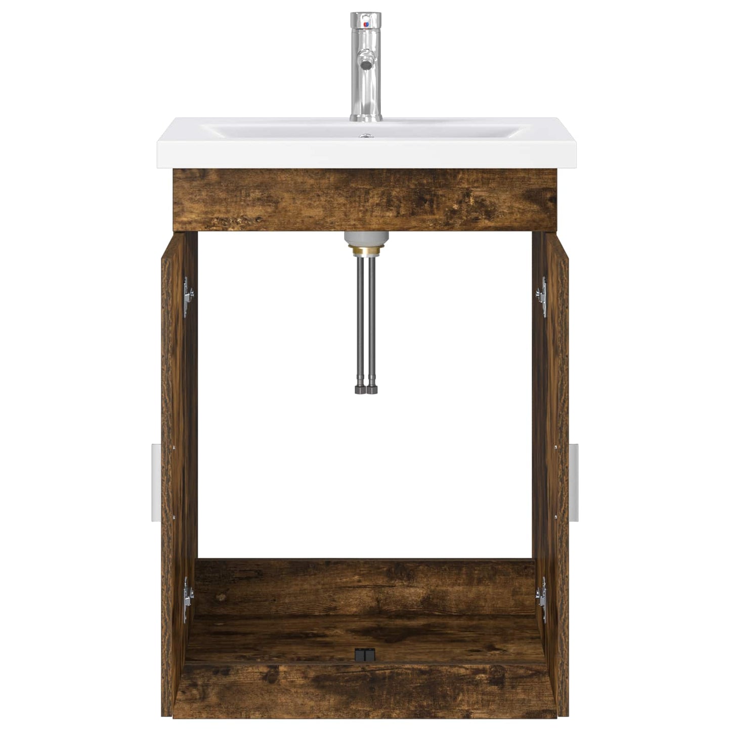 Badkamermeubelset Gerookt eiken 61 x 40 x 84,5 cm Bewerkt hout