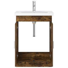 Badkamermeubelset Gerookt eiken 61 x 40 x 84,5 cm Bewerkt hout