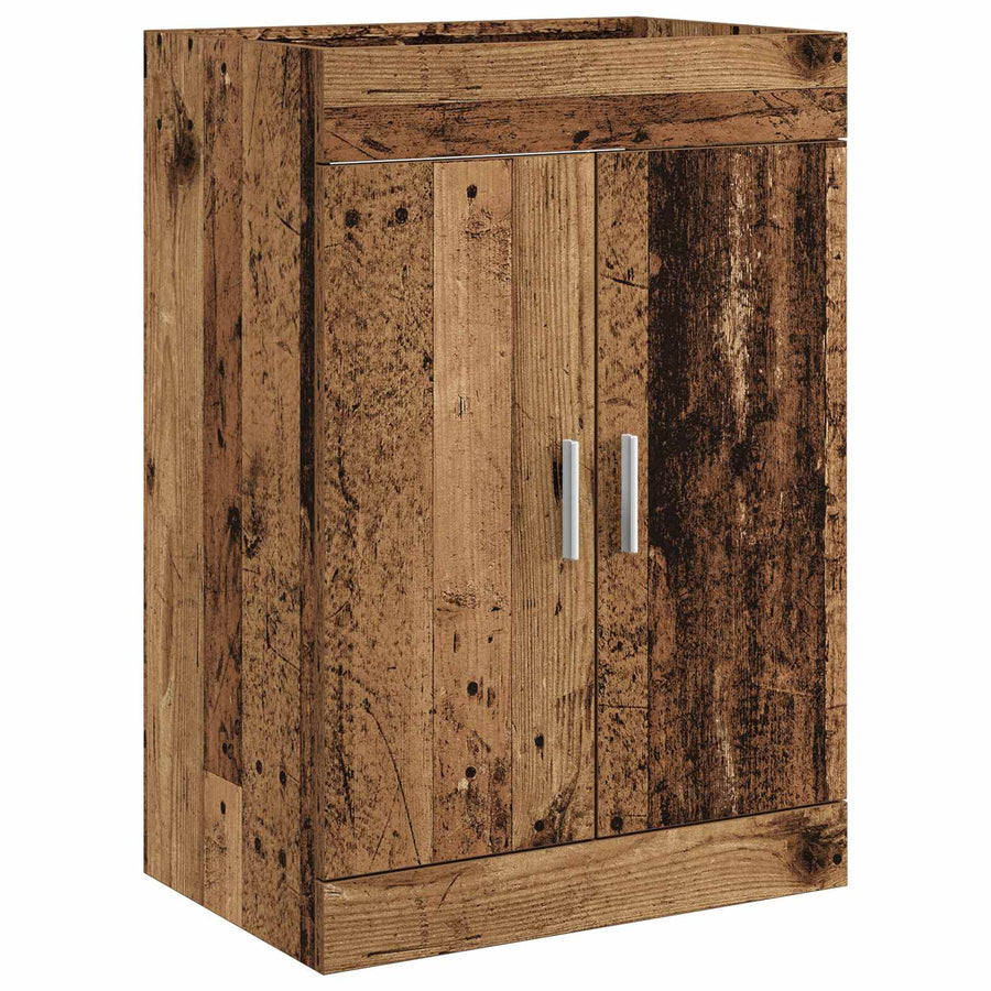 Badkamermeubelset Oud hout 61 x 40 x 84,5 cm Bewerkt hout