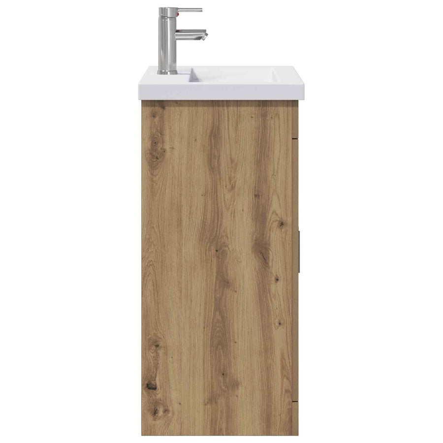 Badkamermeubelset Artisanaal eiken 61 x 40 x 84,5 cm