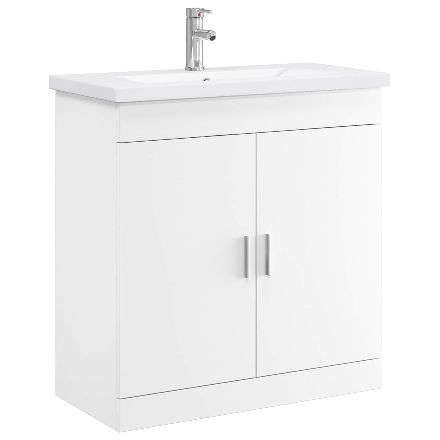 Badkamermeubelset Wit 81 x 40 x 84,5 cm Bewerkt hout