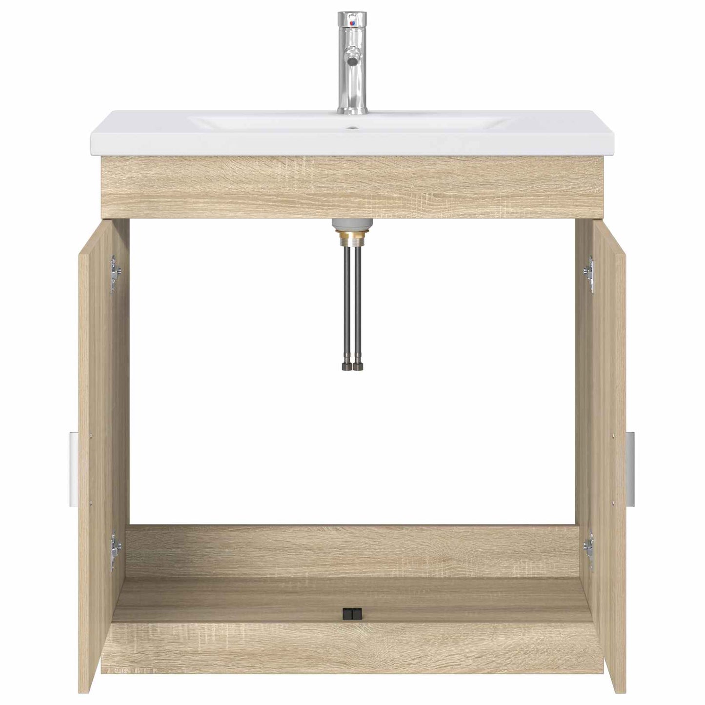 Badkamermeubelset Sonoma Eiken 81 x 40 x 84,5 cm Bewerkt hout