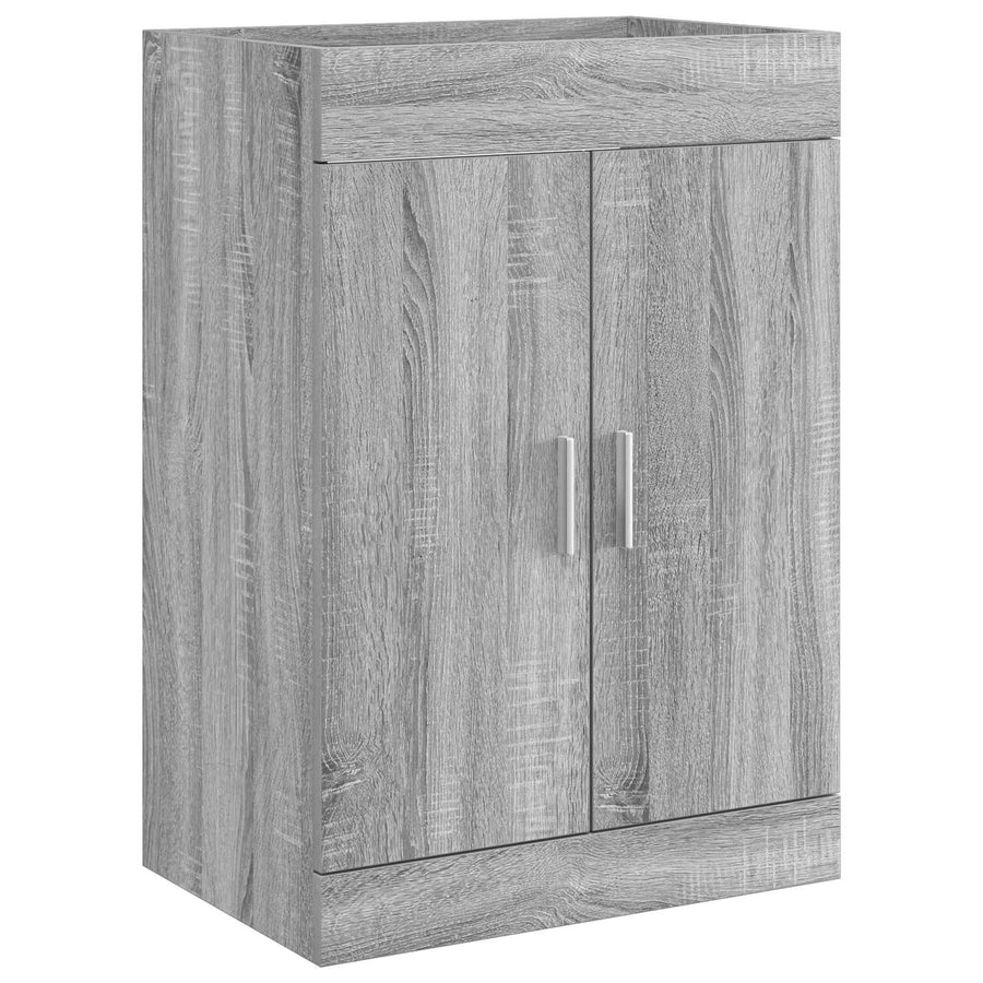 Badkamermeubelset Grijs Sonoma 81 x 40 x 84,5 cm Bewerkt hout
