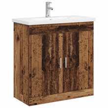 Badkamermeubelset Oud hout 81 x 40 x 84,5 cm Bewerkt hout