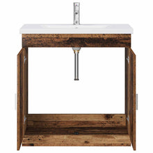 Badkamermeubelset Oud hout 81 x 40 x 84,5 cm Bewerkt hout