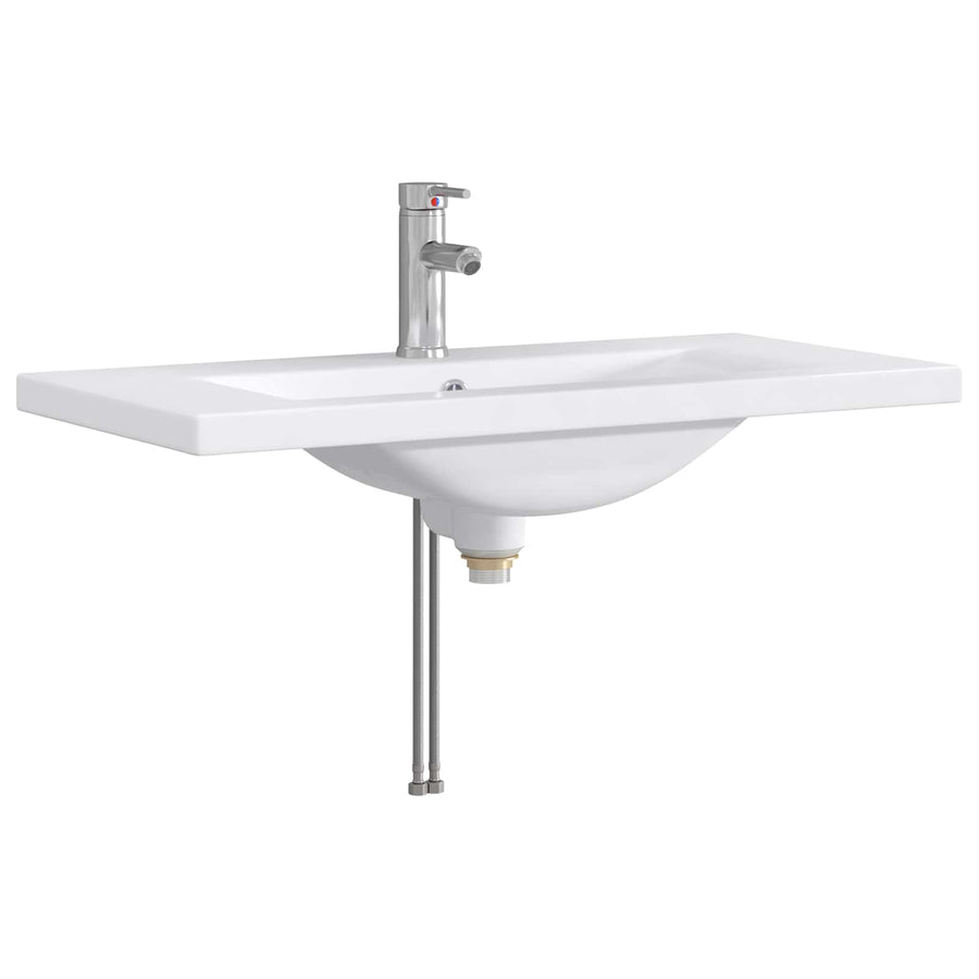 Badkamermeubelset Oud hout 81 x 40 x 84,5 cm Bewerkt hout