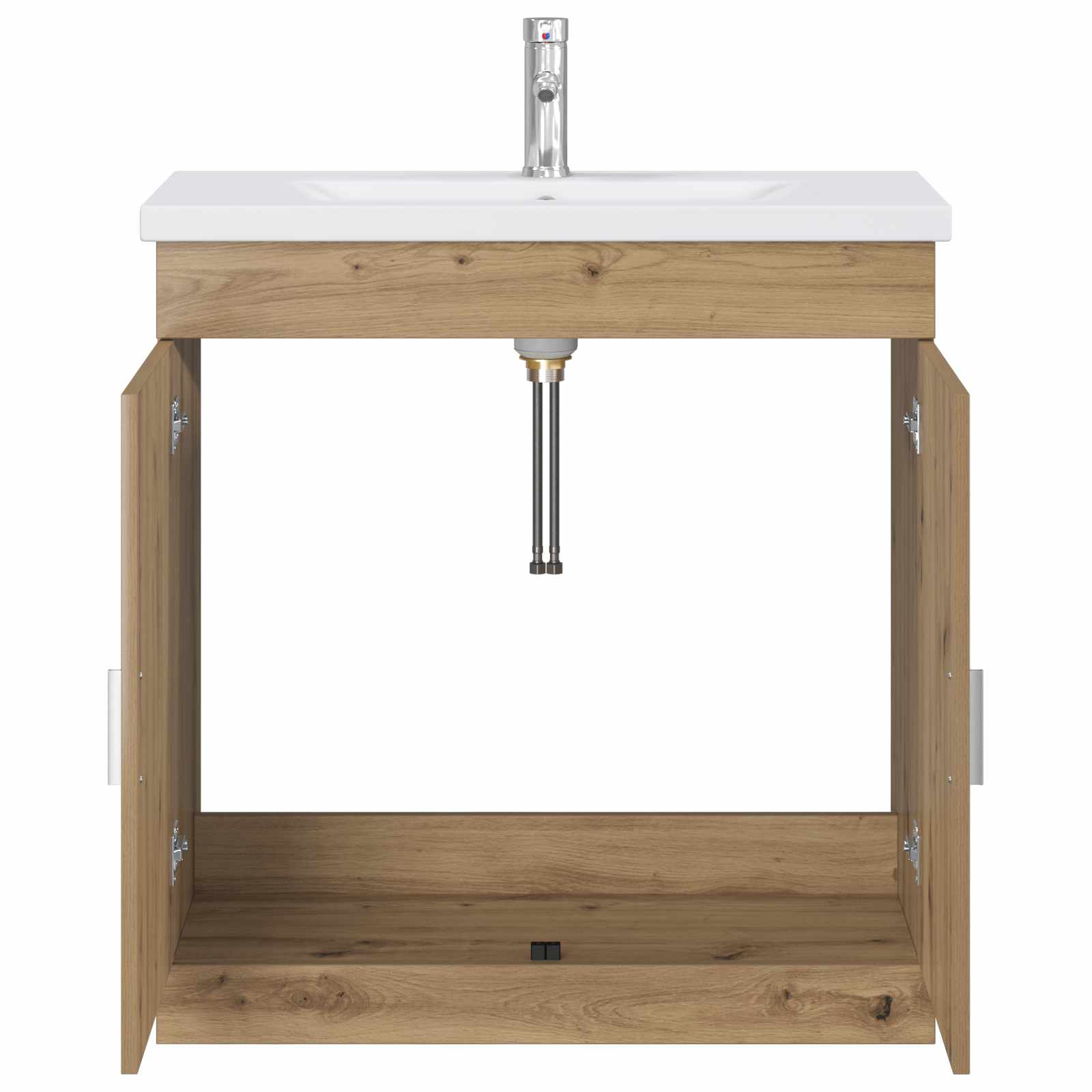 Badkamermeubelset Artisanaal eiken 81 x 40 x 84,5 cm