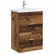 Badkamermeubelset Oud hout 61 x 40 x 84,5 cm Bewerkt hout