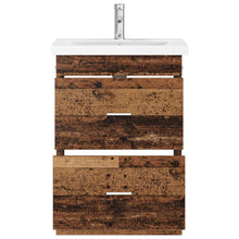 Badkamermeubelset Oud hout 61 x 40 x 84,5 cm Bewerkt hout