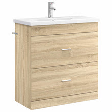 Badkamermeubelset Sonoma Eiken 81 x 40 x 84,5 cm Bewerkt hout
