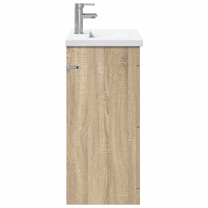 Badkamermeubelset Sonoma Eiken 81 x 40 x 84,5 cm Bewerkt hout
