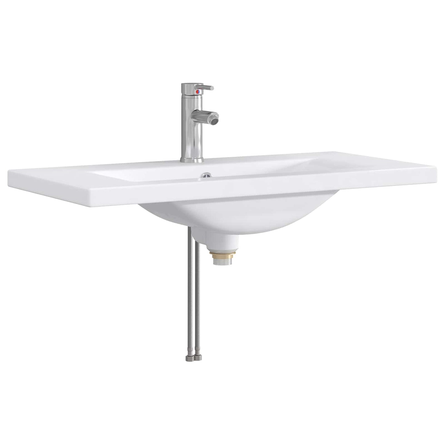 Badkamermeubelset Oud hout 81 x 40 x 84,5 cm Bewerkt hout