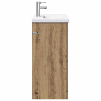 Badkamermeubelset Artisanaal eiken 81 x 40 x 84,5 cm