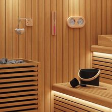 Sauna Emmer Set 5 pcs Zwart 8.5 x 8 x 4.5 cm Aluminium