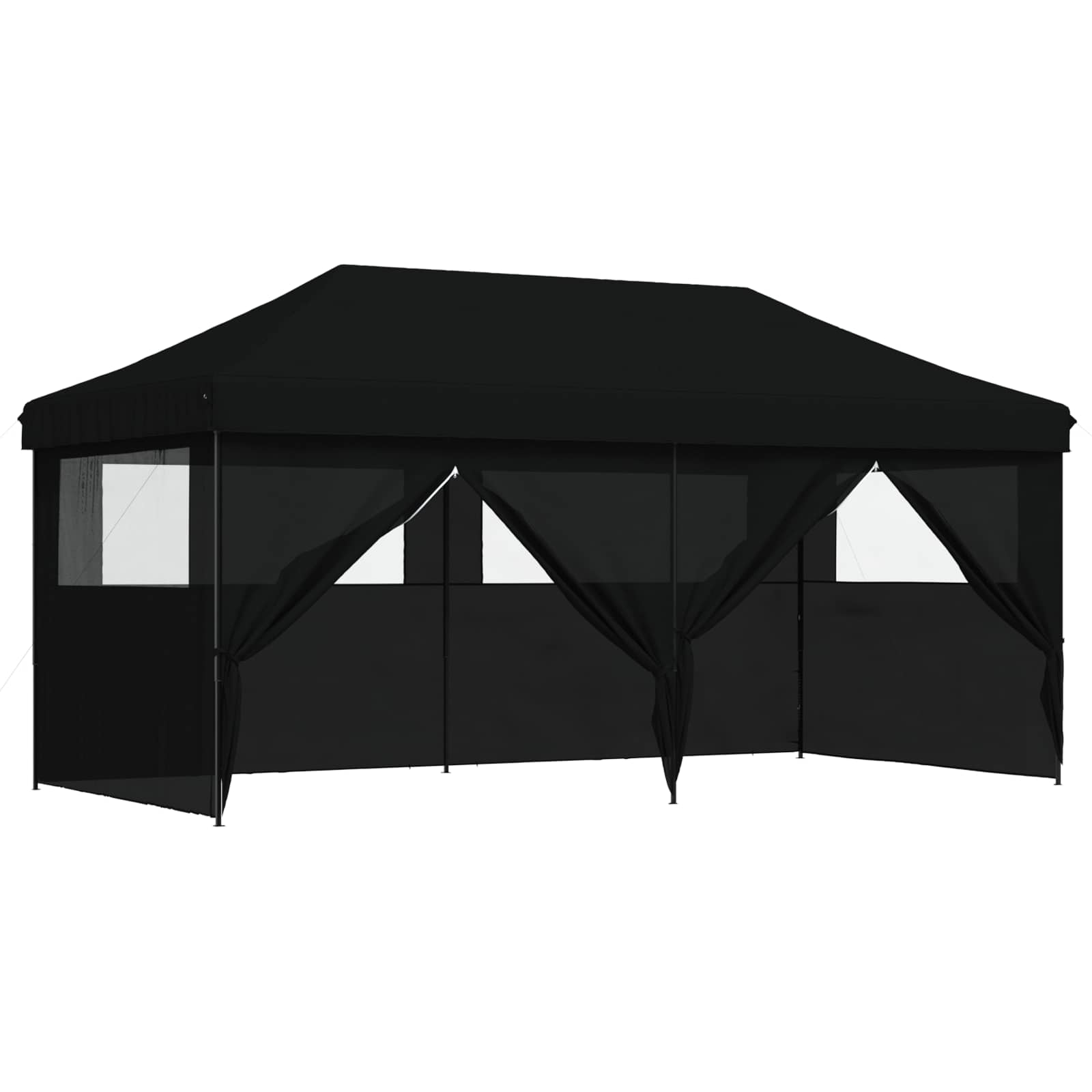 Partytent Zwart 292 x 580 x 315 cm Oxford Stof