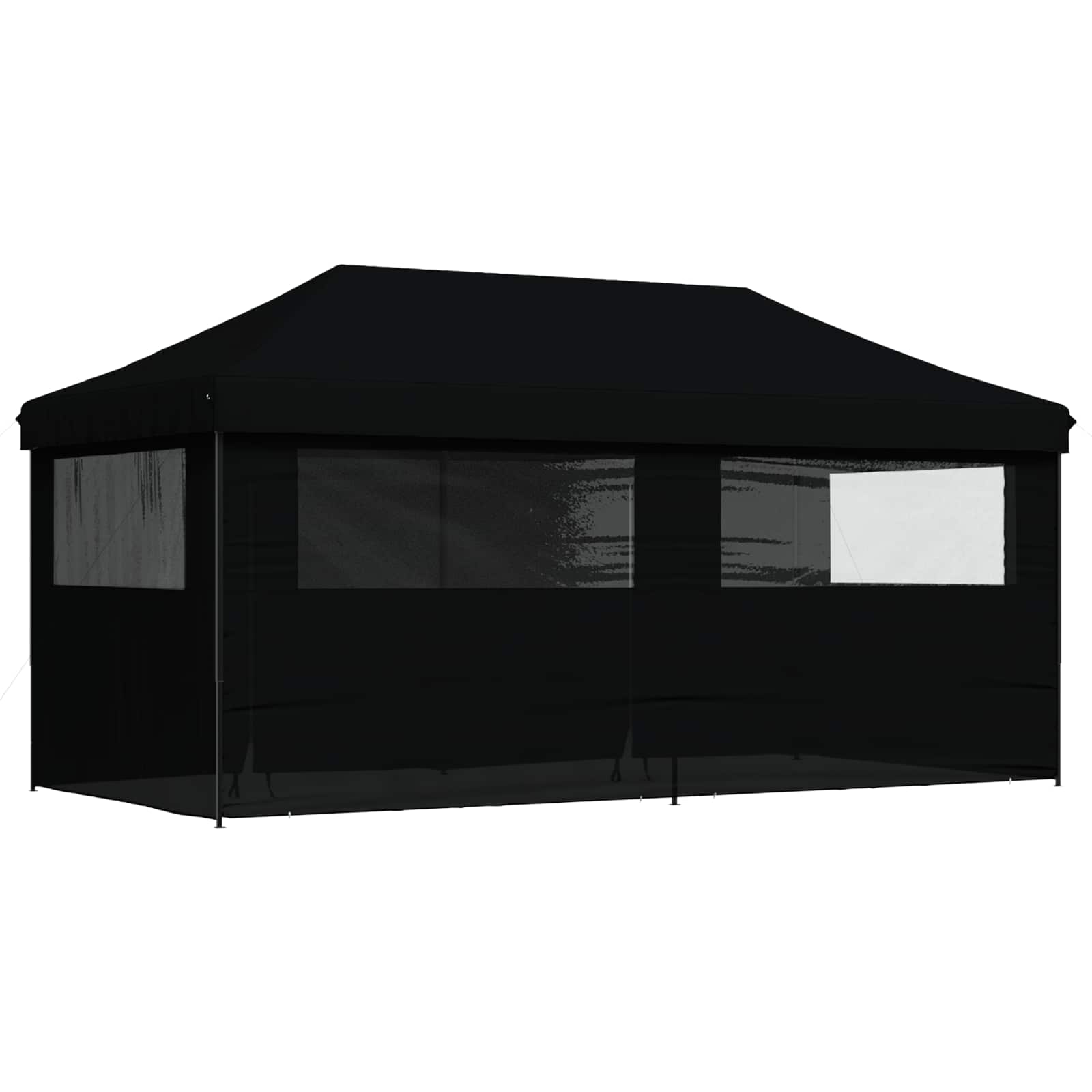 Partytent Zwart 292 x 580 x 315 cm Oxford Stof