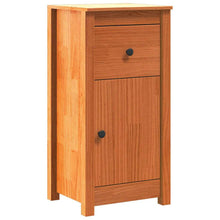 Dressoir met lade Wasbruin 39 x 34,5 x 80 cm Massief grenenhout