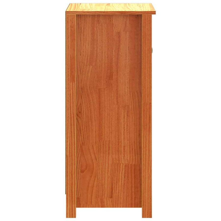 Dressoir 2 pcs Wasbruin 39 x 34,5 x 80 cm Massief grenenhout