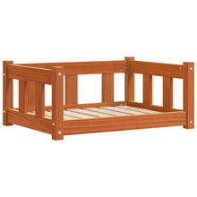 Hondenbed Wasbruin 65,5 x 50,5 x 28 cm Massief grenenhout