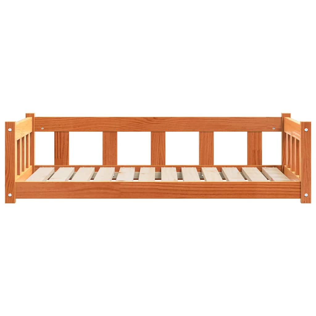 Hondenbed Wasbruin 55 x 45 x 28 cm Massief grenenhout