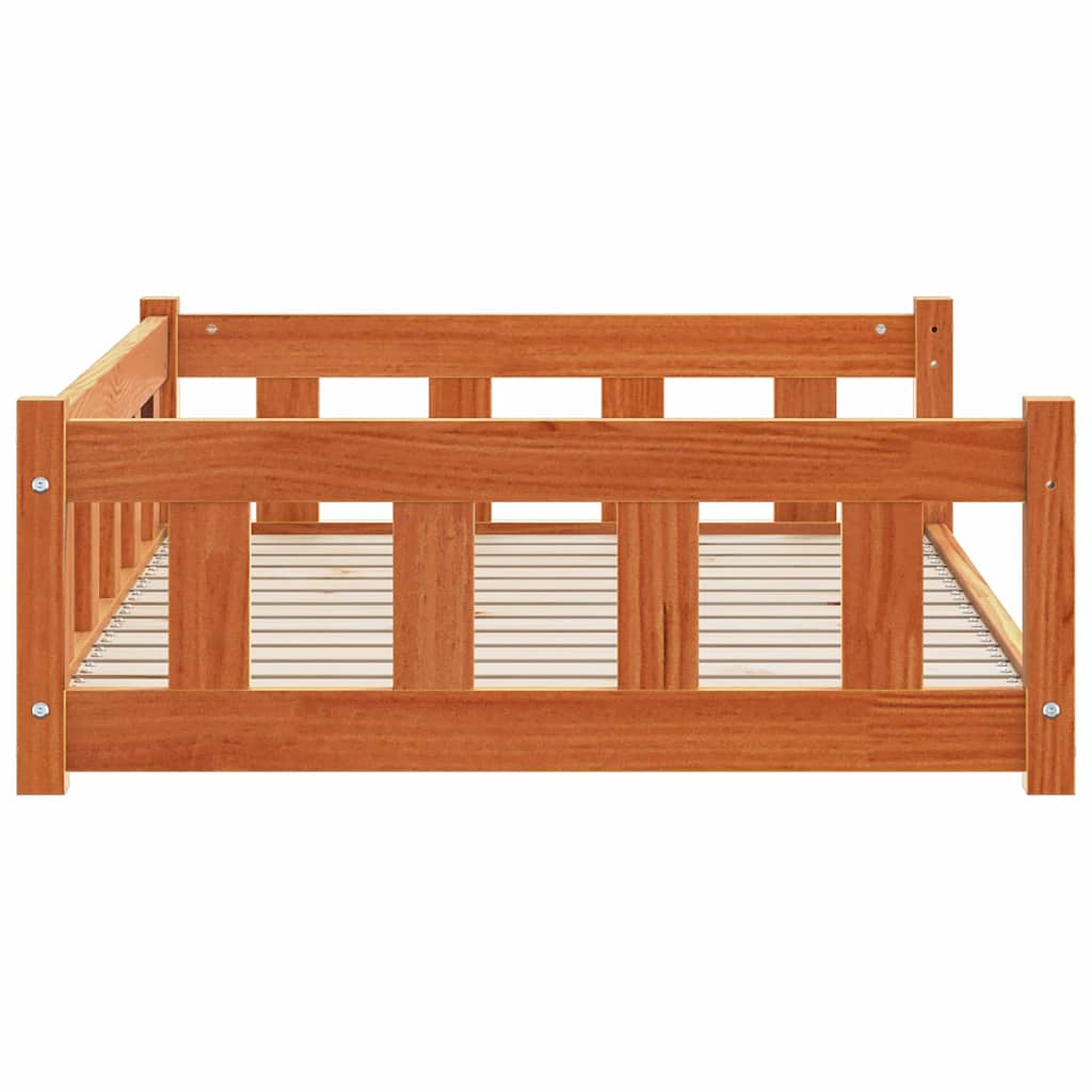 Hondenbed Wasbruin 55 x 45 x 28 cm Massief grenenhout