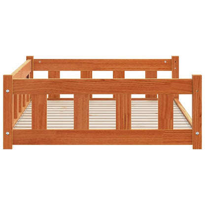 Hondenbed Wasbruin 55 x 45 x 28 cm Massief grenenhout
