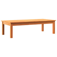 Salontafel Max Bruin 110 x 50 x 30 cm Massief grenenhout