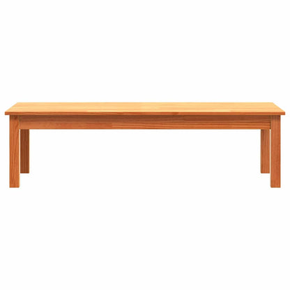 Salontafel Max Bruin 110 x 50 x 30 cm Massief grenenhout