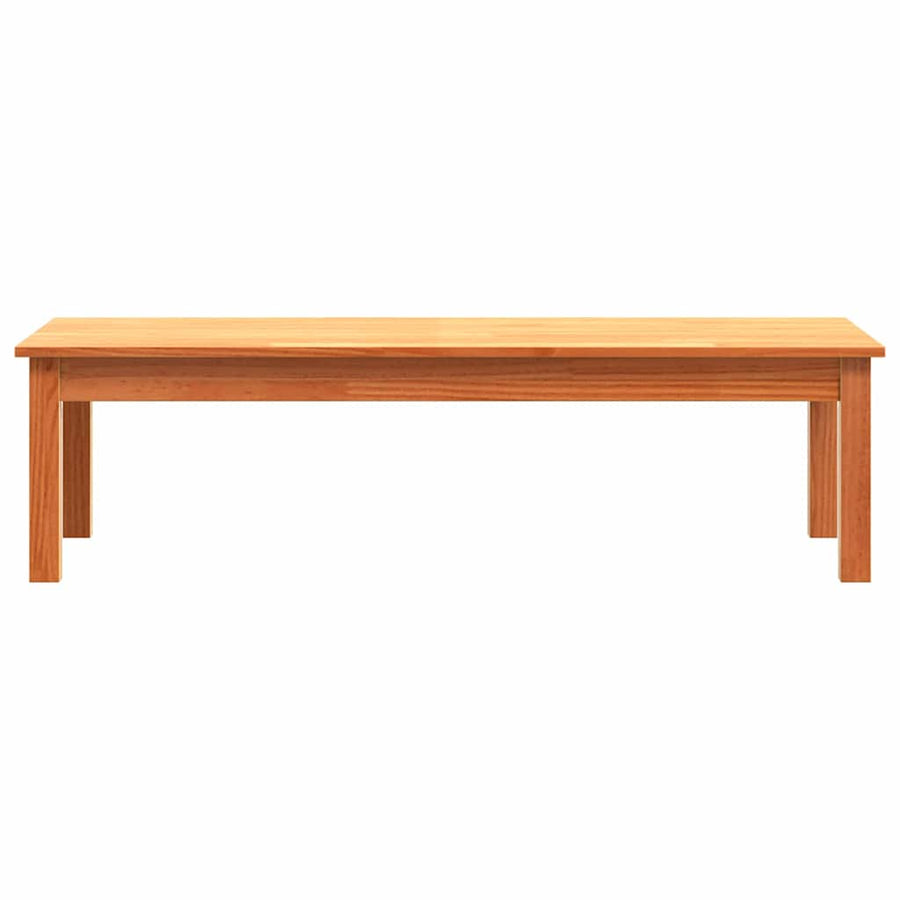 Salontafel Max Bruin 110 x 50 x 30 cm Massief grenenhout