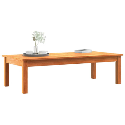 Salontafel Max Bruin 110 x 50 x 30 cm Massief grenenhout
