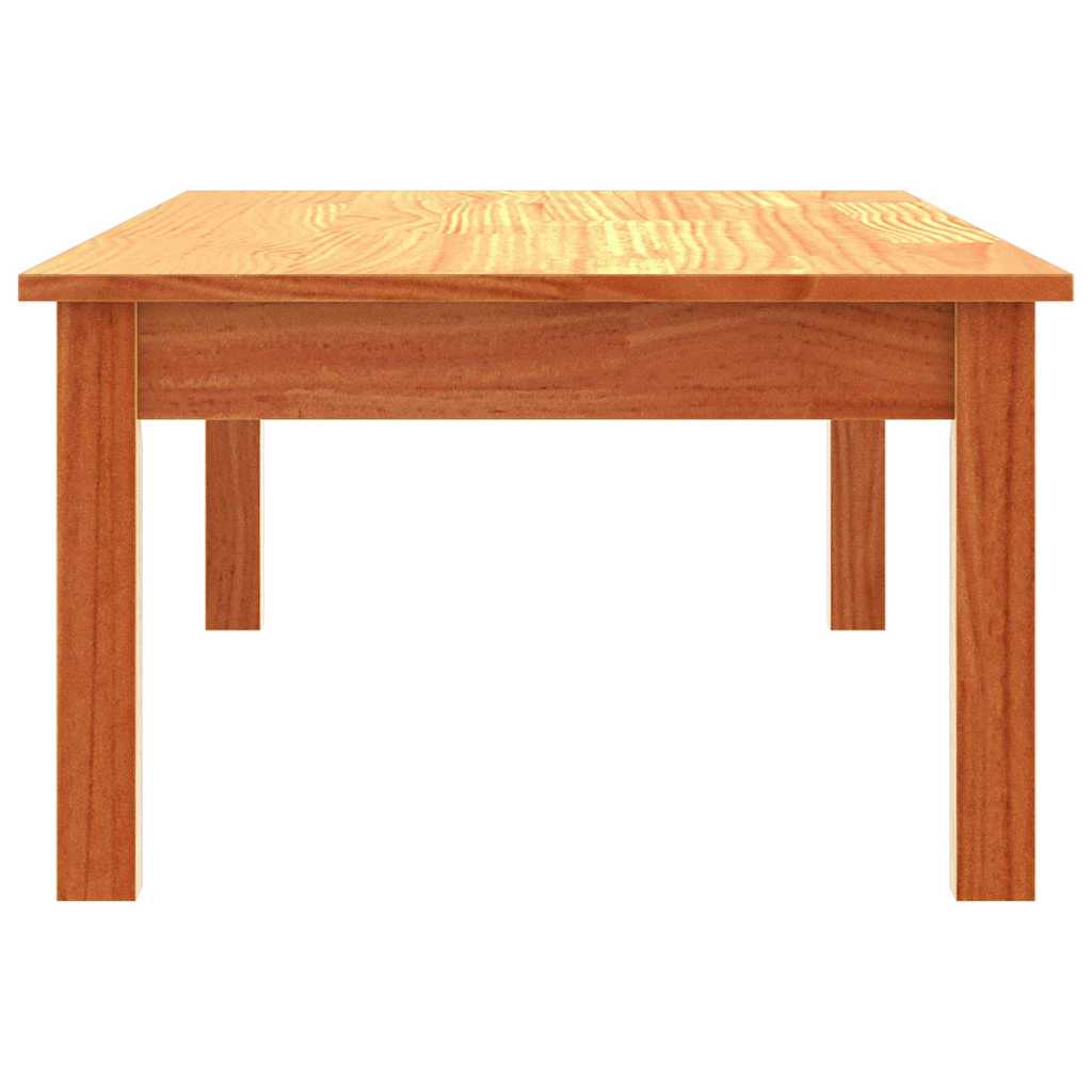 Salontafel Max Bruin 110 x 50 x 30 cm Massief grenenhout