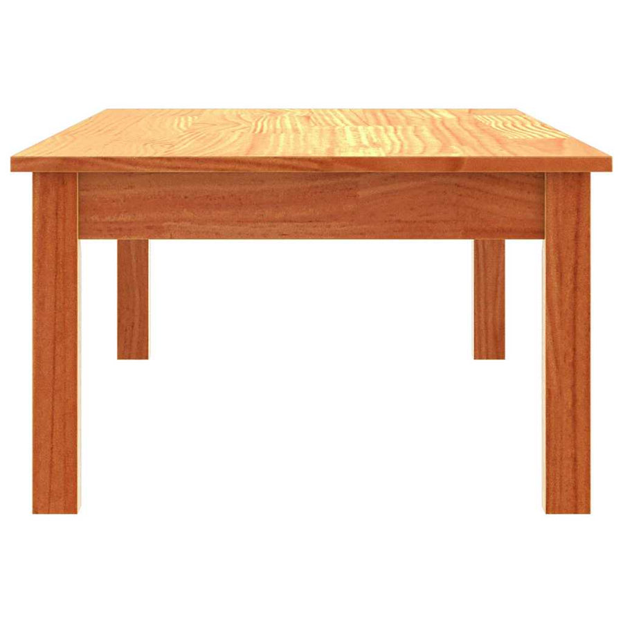 Salontafel Max Bruin 110 x 50 x 30 cm Massief grenenhout