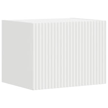 TV Wandkast Wandgemonteerd Wit 60 x 31 x 29.5 cm Bewerkt hout