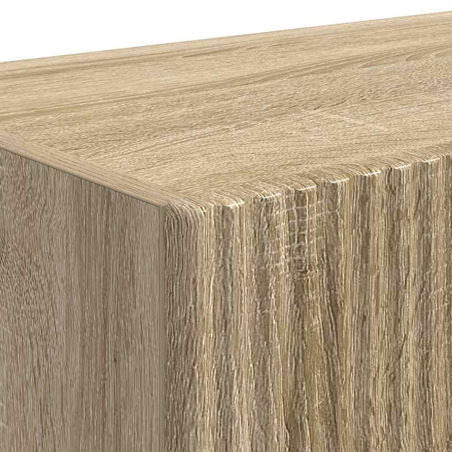 TV Wandkast Sonoma 60 x 31 x 29.5 cm Bewerkt hout