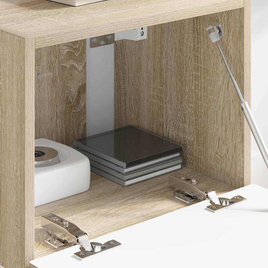 TV Wandkast Sonoma 60 x 31 x 29.5 cm Bewerkt hout