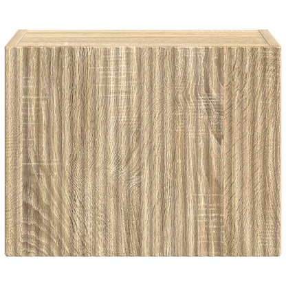 TV Wandkast Sonoma 60 x 31 x 29.5 cm Bewerkt hout
