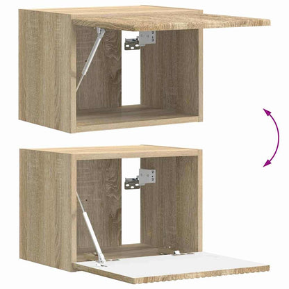 TV Wandkast Sonoma 60 x 31 x 29.5 cm Bewerkt hout