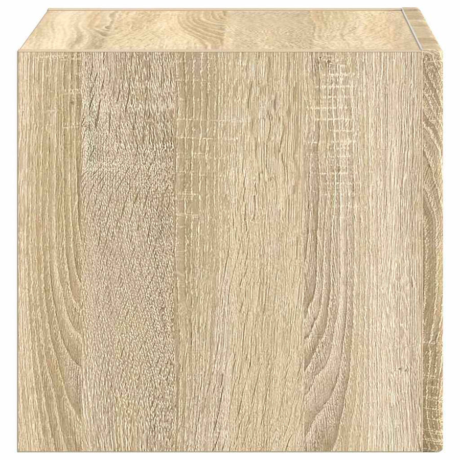 TV Wandkast Sonoma 60 x 31 x 29.5 cm Bewerkt hout