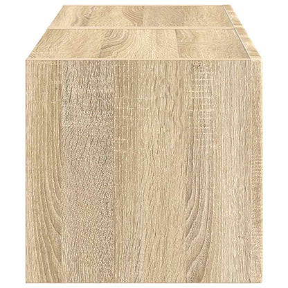 TV Wandkast 2 pcs Sonoma 60 x 31 x 29.5 cm Bewerkt hout