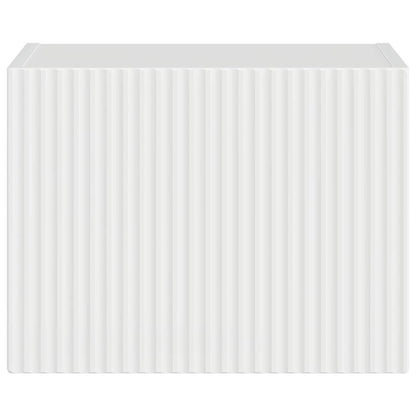 TV Wandkast Glanzend Wit 60 x 31 x 29.5 cm Bewerkt hout
