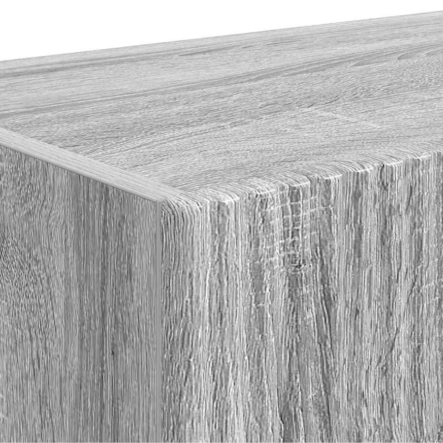 TV Wandkast Grijs Sonoma 60 x 31 x 29.5 cm Bewerkt hout