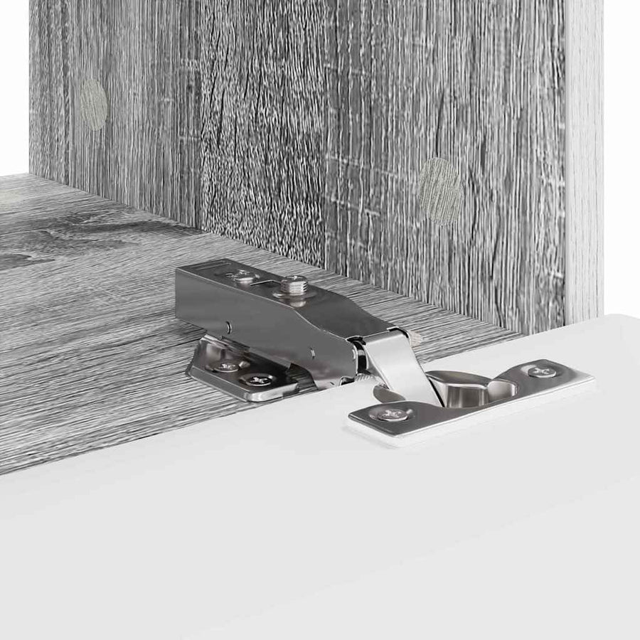TV Wandkast Grijs Sonoma 60 x 31 x 29.5 cm Bewerkt hout