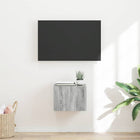 TV wandkast 60x31x29.5 cm bewerkt hout grijs sonoma