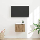 TV wandkast 39x31x29.5 cm bewerkt hout