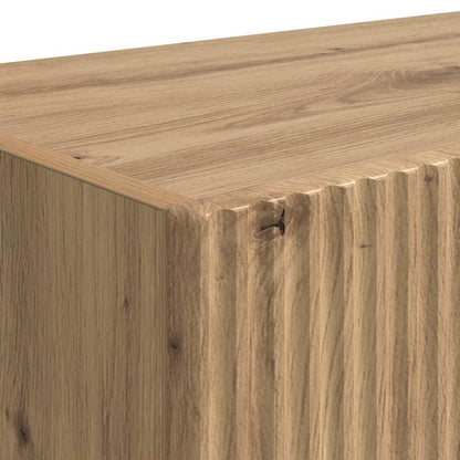 TV Wandkast 2 pcs Ambachtelijk eiken 60 x 31 x 29.5 cm