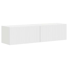 TV Wandkast 2 pcs Wit 60 x 31 x 29.5 cm Bewerkt hout